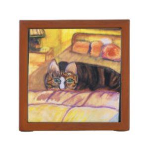 Pencil Holder, Desk Organizer --A perfect gift. for cat lovers! Brand new.